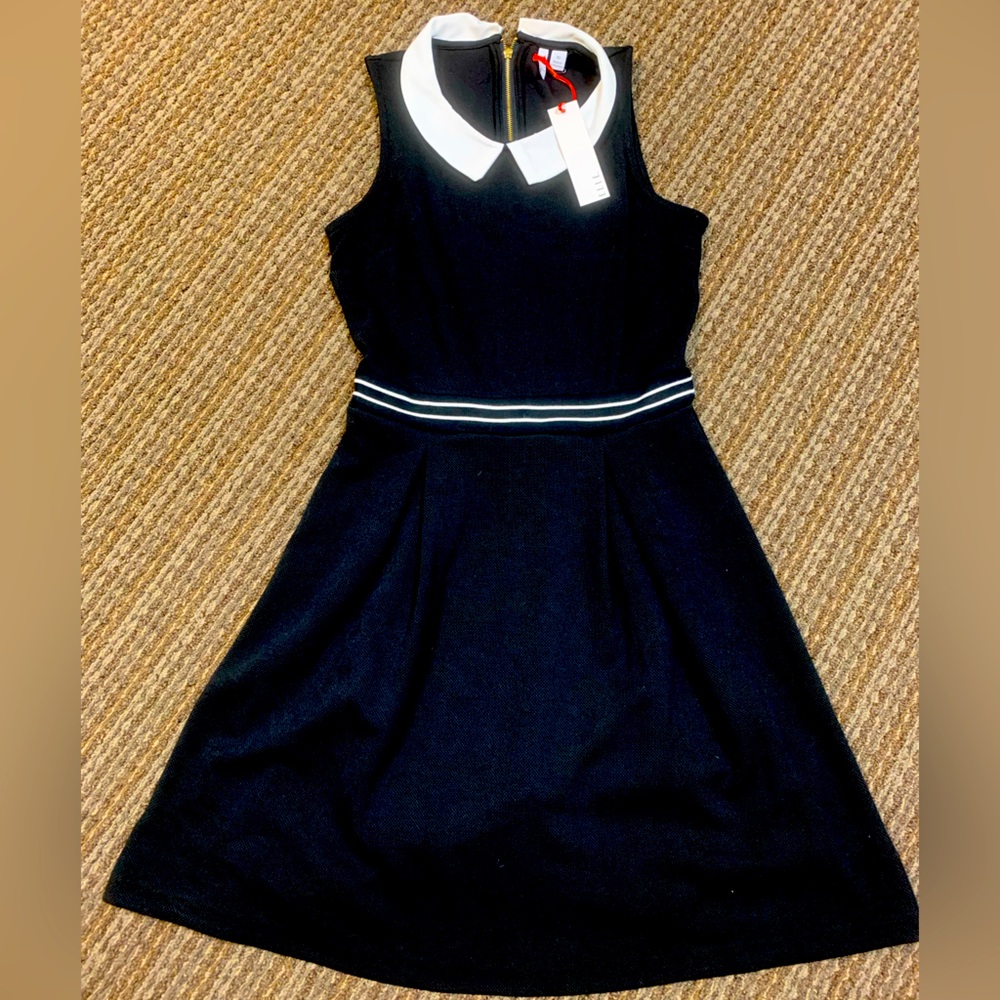 Kohls Elle Black and White Dress NWT